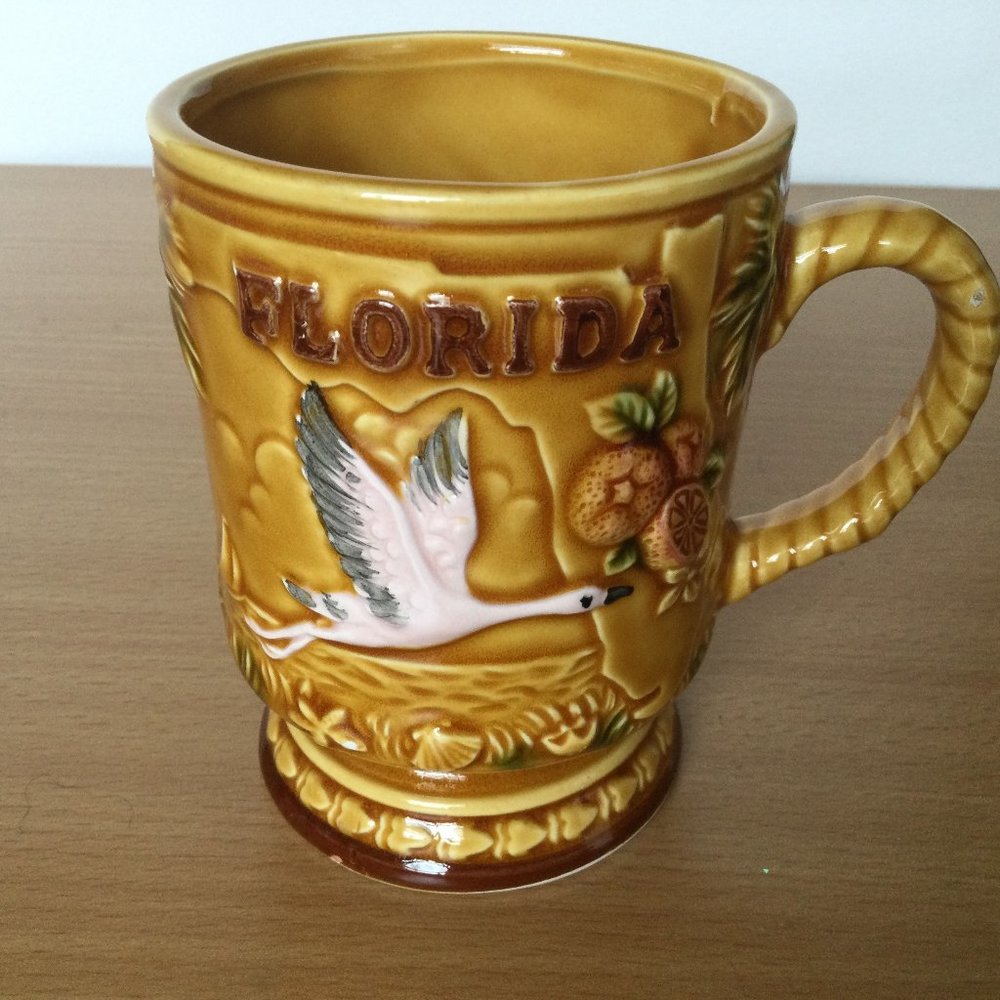Florida tea coffee mug by ARRIB made in Japan